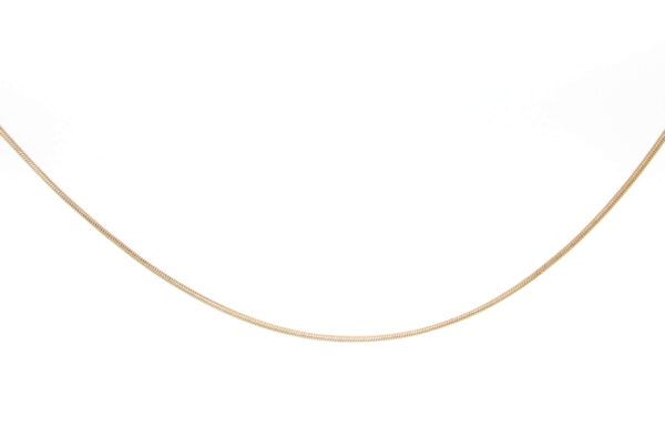 Chaine maille serpentine 1 mm en 45 cms