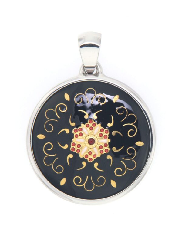 Pendentif gros rond